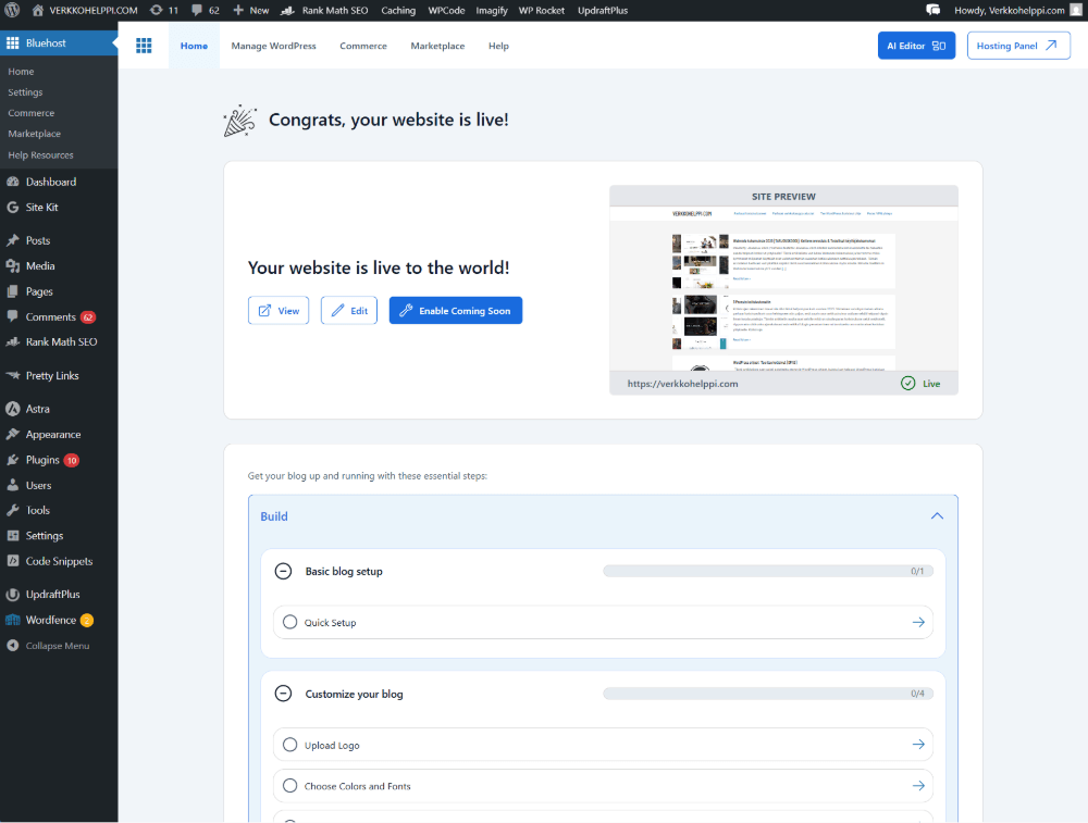 pienyrittaja wordpress
