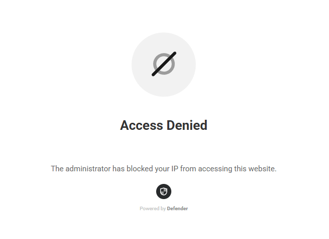 access denied vpn